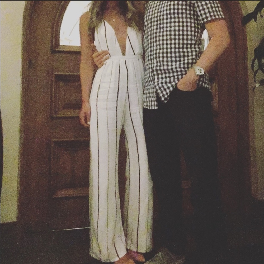 Faithful the Brand Striped Jumpsuit
